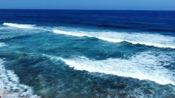 Luchtfoto Van Het Strand Bluf Durban Zuid Afrika — Stockvideo