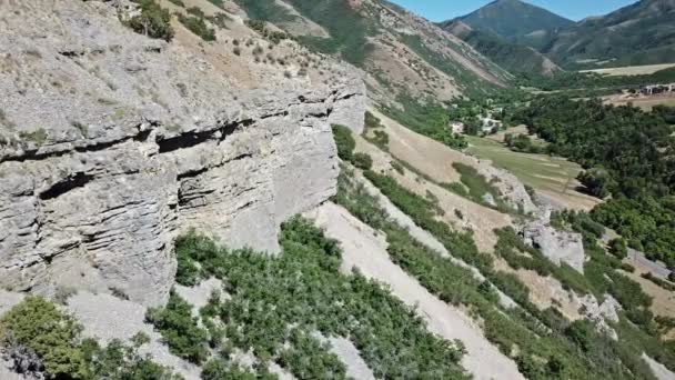 Vol Par Drone Travers Provo Canyon Utah — Video