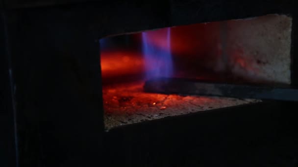 Blacksmith Working Metals — Stock Video