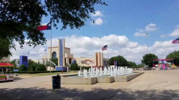 Fair Park Dallas — Stockvideo