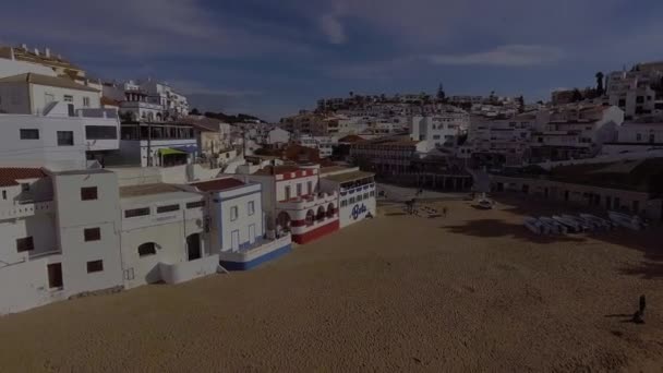 Plaża Carvoeiro Dronem — Wideo stockowe