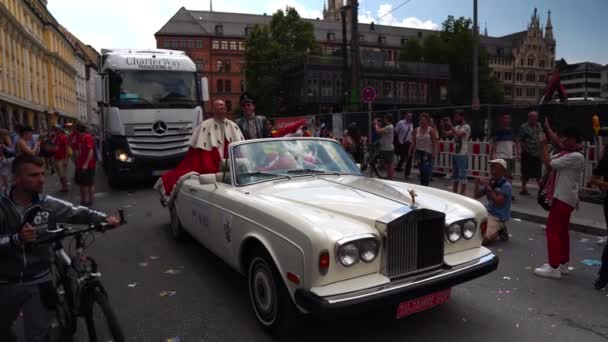 Christopher Street Din München Germania — Videoclip de stoc