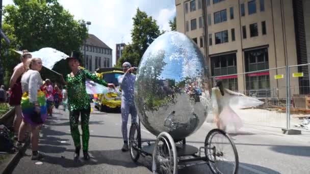 39E Dag Van Christopher Street München Duitsland — Stockvideo