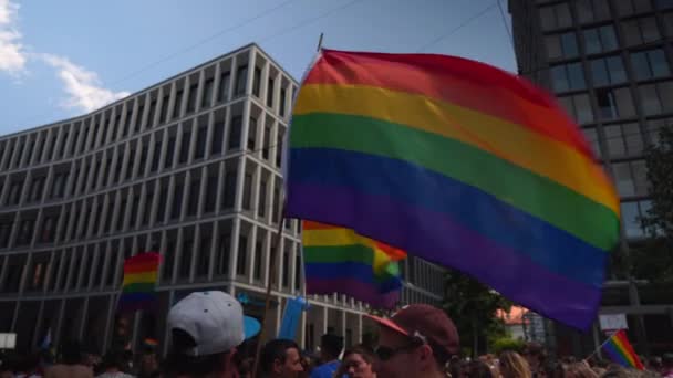 39Th Christopher Street Day München Tyskland — Stockvideo