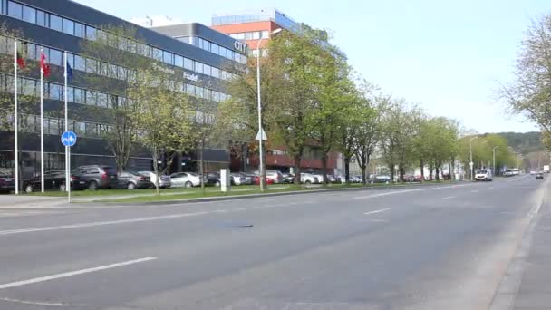 Verkeer Straat Tijdsverloop — Stockvideo