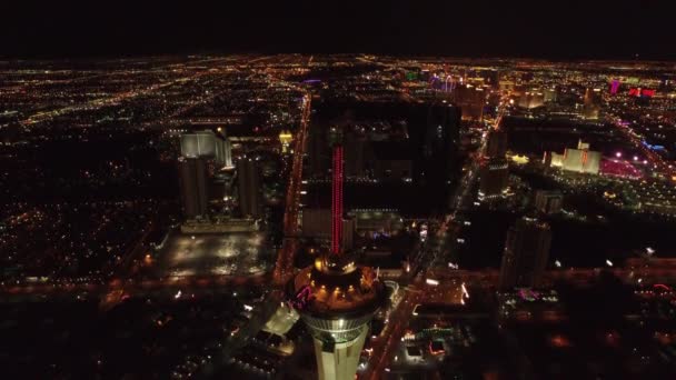 Stratosphere Las Vegas Footage — Stock Video