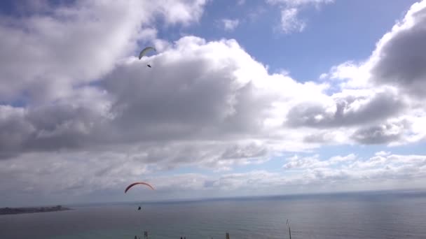 Viendo Parapentes San Diego — Vídeos de Stock