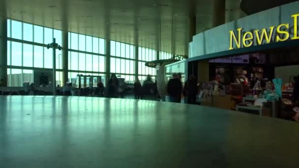 フロリダ州タンパ空港のタイムラプス — ストック動画