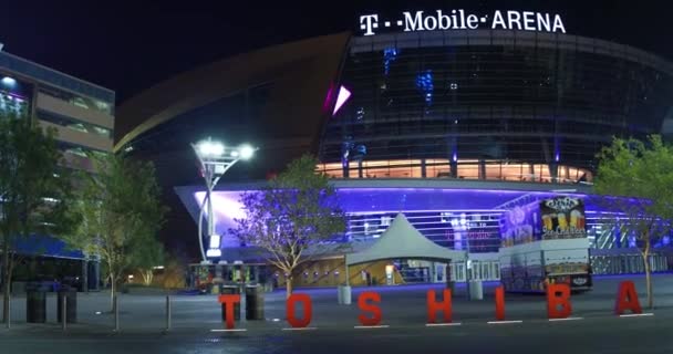 Mobile Arena Las Vegas Strip Footage — Stok Video