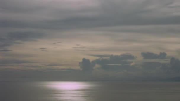 Calendário Pôr Sol Lombok Indonésia — Vídeo de Stock