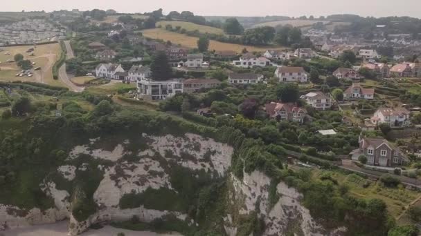 Municipio Beer Reino Unido Vista Aérea Del Edificio Alrededores — Vídeo de stock