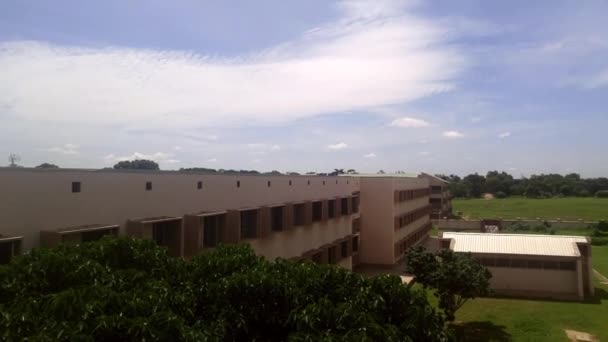 Estudiantes Hostel Una Universidad Africana Nigeria — Vídeos de Stock