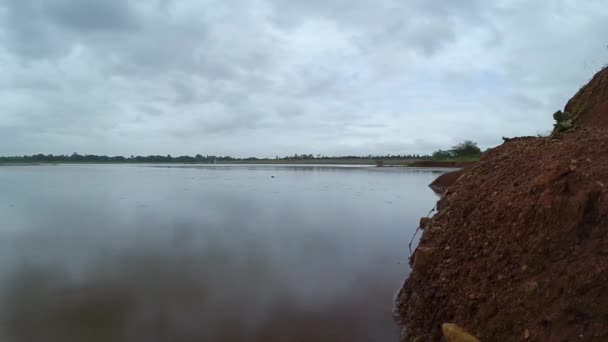 Lago Timelapse India — Vídeos de Stock