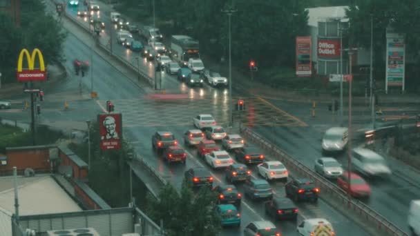 Timelapse Coches Carretera — Vídeos de Stock