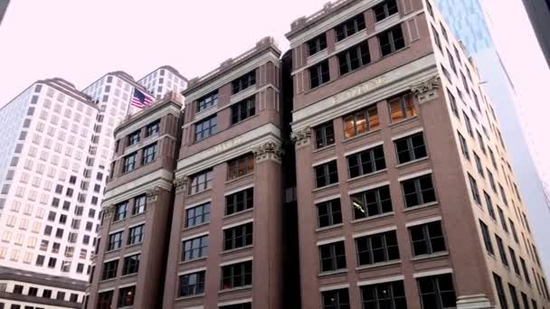 Littlefield Building Austin Uitzicht Vanuit Parkeergarage — Stockvideo