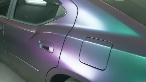 Dodge Chargeur Avec Couleur Pourpre — Video