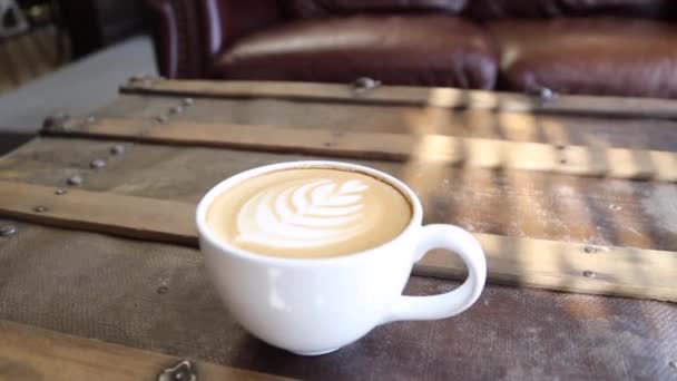 Cool Coffee House Café — Stockvideo