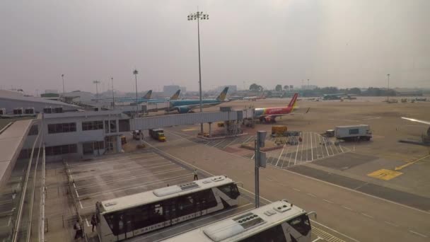 Hcmc机场旅客转机 — 图库视频影像