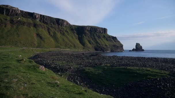 Kilátás Talisker Öbölre Skye Skócia Szigetéről — Stock videók