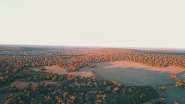 パン屋の丘の上の夕日の短いクリップパース西オーストラリア4K — ストック動画