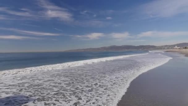 Toller Strand Los Angeles — Stockvideo