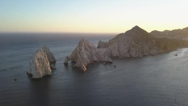 Jest Nagranie Drone Zrobione Dji Mavic Pro Los Cabos San — Wideo stockowe