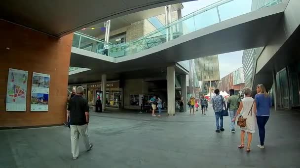 Liverpool Yavaş Alışveriş Yapanlar Bir Perakende — Stok video
