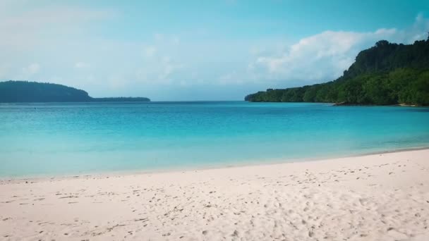 Spiaggia Perfetta Nomi Champagne Spiaggia Infatti Votato Numero Migliore Spiaggia — Video Stock