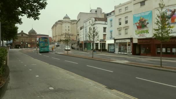 Bristol City Center Morning — Stock Video