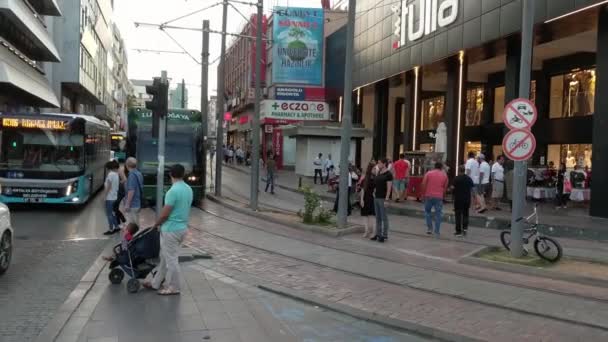 Antalya Tramvay — Stok video
