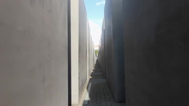Μνημείο Των Δολοφονημένων Εβραίων Της Ευρώπης — Αρχείο Βίντεο
