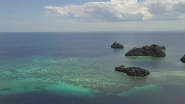 Isola Sombori Labengki Drone — Video Stock