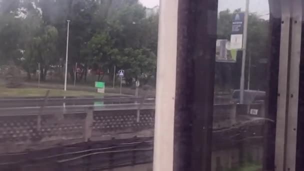 Τρένο Αργή Κίνηση — Αρχείο Βίντεο