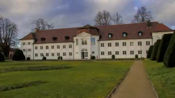 Hyperlapse Som Följer Vägen Till Kemptens Bibliotek — Stockvideo