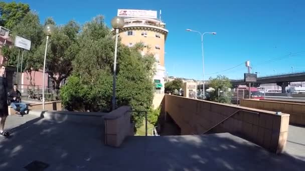 Extreme Parkour Freerunning — Vídeo de stock