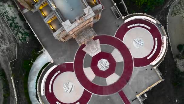 Drone Spiral Église Pinu Gozo — Video