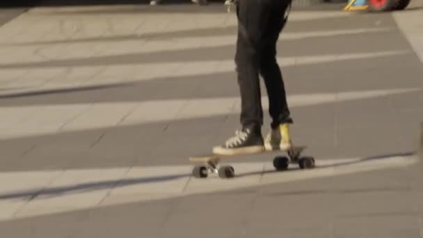 Die Menschen Genießen Sich Einem Sozialen Umfeld Stockholm — Stockvideo