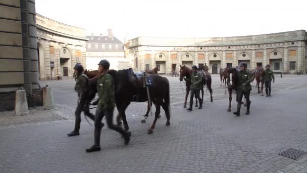 Palais Royal Stockholm Gardes Service — Video