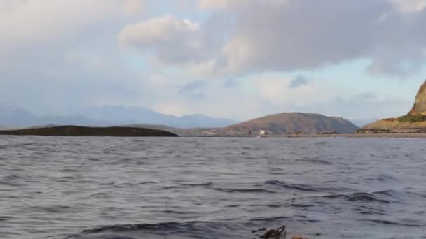 Skoçya Nın Batı Kıyısı Boyunca Güzel Yürüyüşler — Stok video