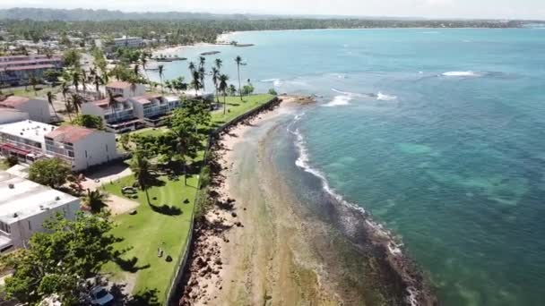 Puerto Rican Coast Shot — Stock Video