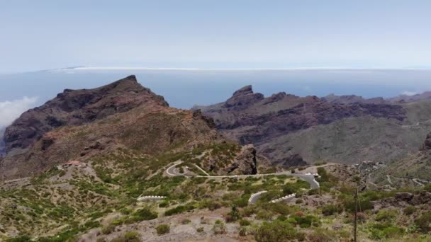 Tenerife Masca Con Drone — Video Stock