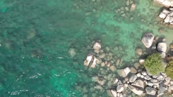 Lake Tahoe California Drone Video Během Léta — Stock video