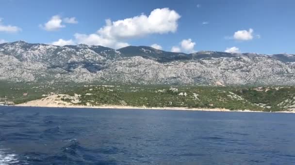 Vista Desde Mar — Vídeos de Stock