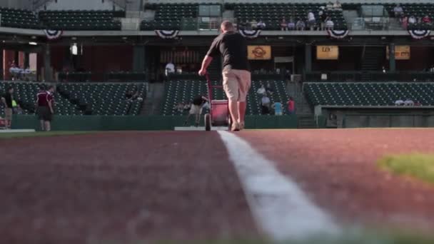 Estádio Beisebol Atmosfera Vídeo — Vídeo de Stock