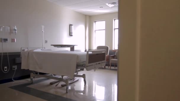 Quarto Paciente Hospital — Vídeo de Stock