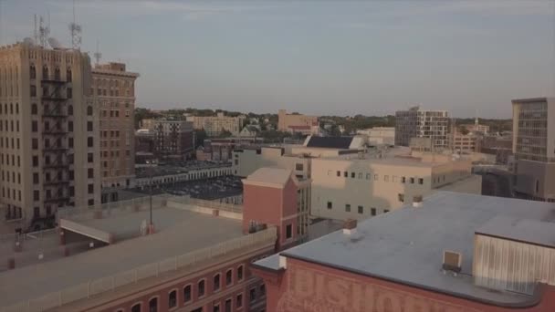 Grand Rapids Michigan Hava Görüntüsü — Stok video