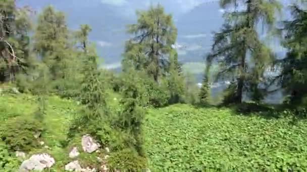 Jízda Horách Alp — Stock video