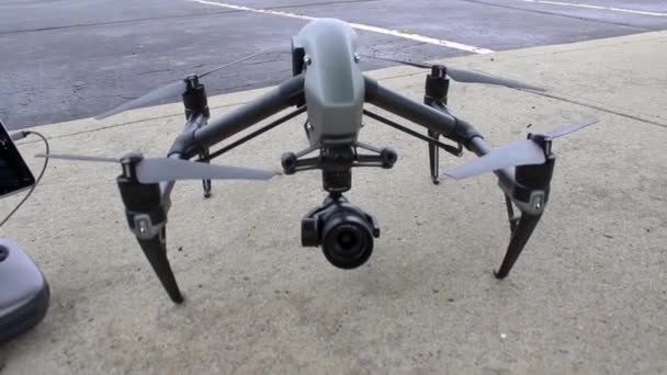 Imágenes Del Dji Inspire X5S — Vídeo de stock