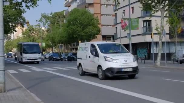 Cestování Vibrace Španělsku Pozadí — Stock video