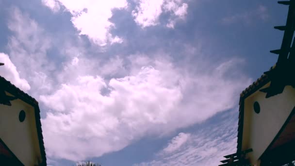 Oblohy Dolů Bazénových Vod — Stock video